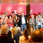 Óscar Puente en el Congreso Provincial del PSOE en Valladolid