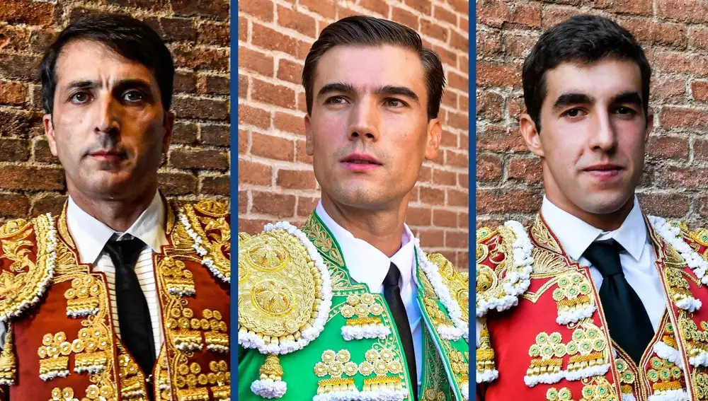 Javier Castaño, Luis Gerpe y Cristóbal Reyes