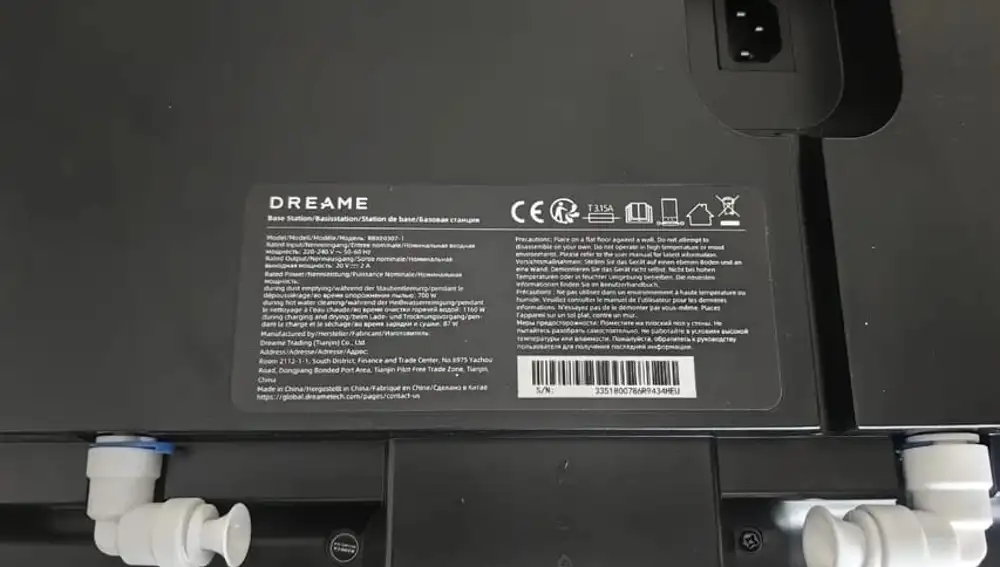 El sistema de carga y descarga de agua automático de la X50 Master