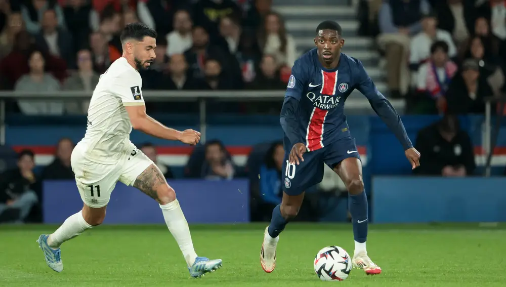 FOOTBALL - FRENCH CHAMP - PARIS SG v NICE