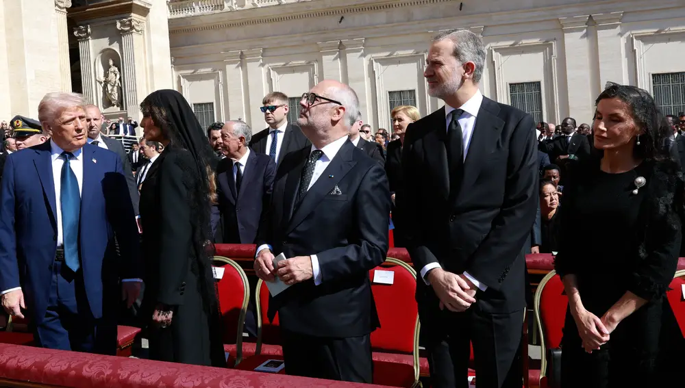Los reyes de España en Roma para asistir al funeral del papa