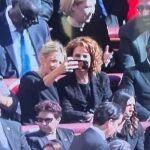 El selfie de Yolanda Díaz y María Jesús Montero en el funeral del Papa Francisco