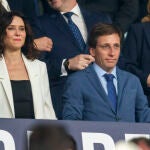 Ayuso y Almeida en la final de la Copa del Rey en Sevilla.