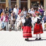 Casi un centenar de niñas y niños participan en el V Encuentro Infantil de Folclore de Valladolid