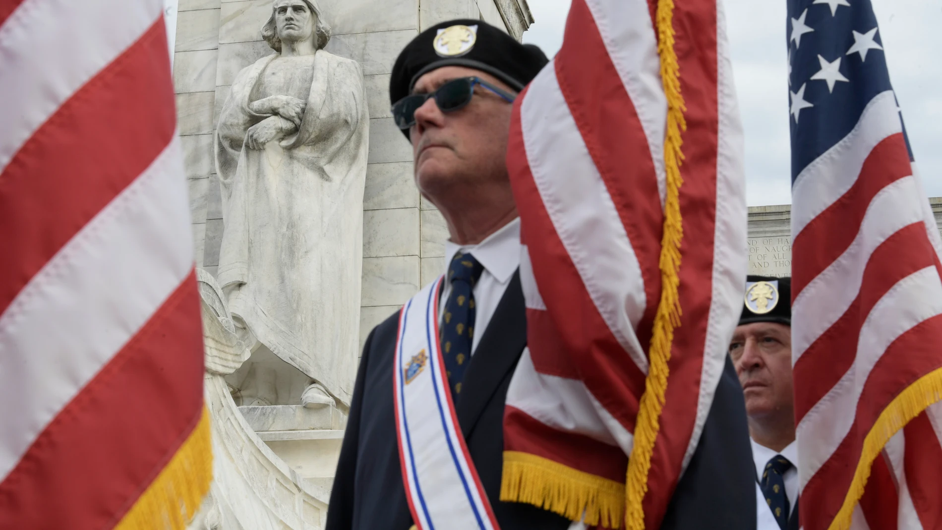 (Foto de ARCHIVO) October 9, 2023, Washington, Distric of Columbia, USA: The CHRISTOPHER COLUMBUS Association hold a National Columbus Day ceremony today on October 09, 2023 at Columbus Memorial Statue/Union Station in Washington DC, USA. Europa Press/Contacto/Lenin Nolly 09/10/2023 ONLY FOR USE IN SPAIN