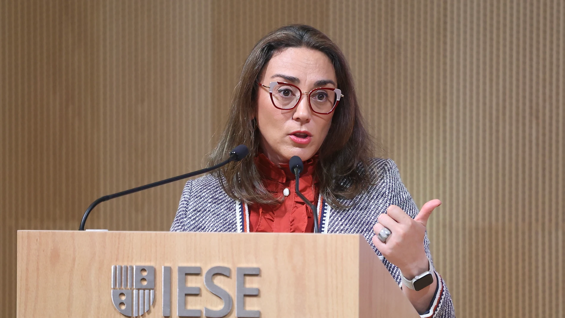 La consejera González Corra interviene en el Congreso Agrofórum 2025 que se celebra bajo el título ‘El campo. Motor económico, social y ambiental’,