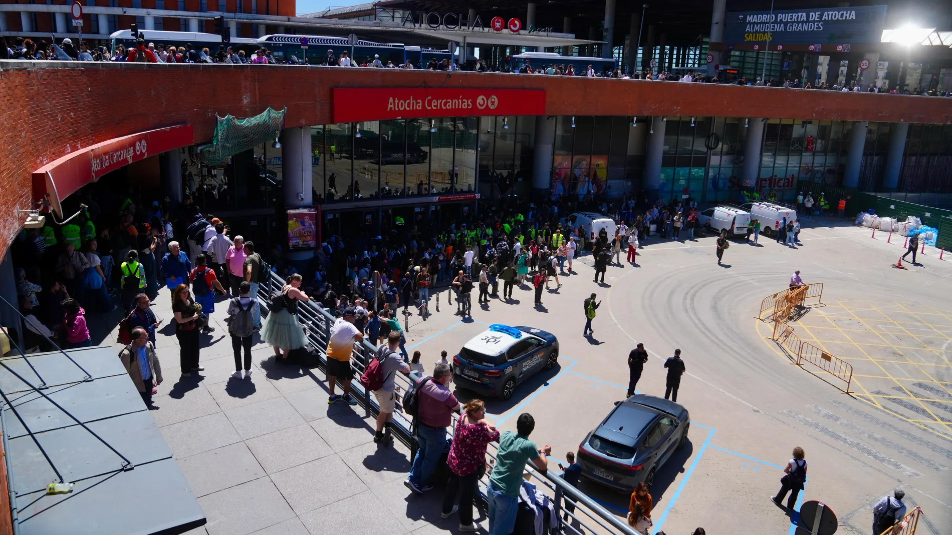 Apagón en Atocha