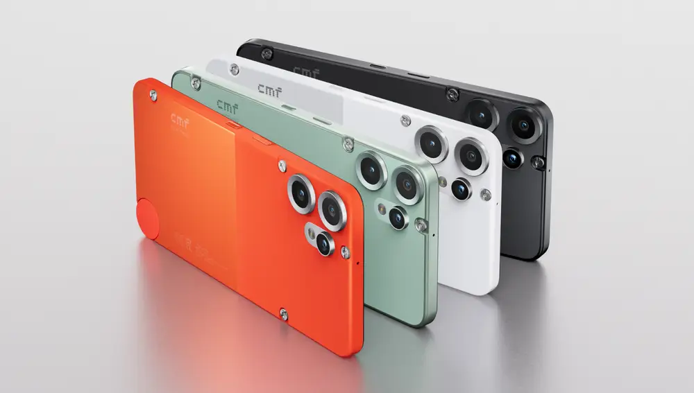 El CMF Phone 2 Pro en sus cuatro tonalidades disponibles