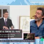 Juan del Val se harta de la faltas de respeto continuas de Gonzalo Miró: "No tiene ninguna gracia"