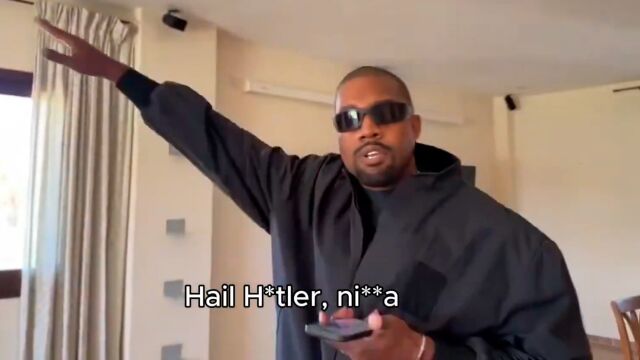 El polémico rapero Kanye West, baneado de Twitch tras solo 7 minutos de directo tras realizar el saludo nazi