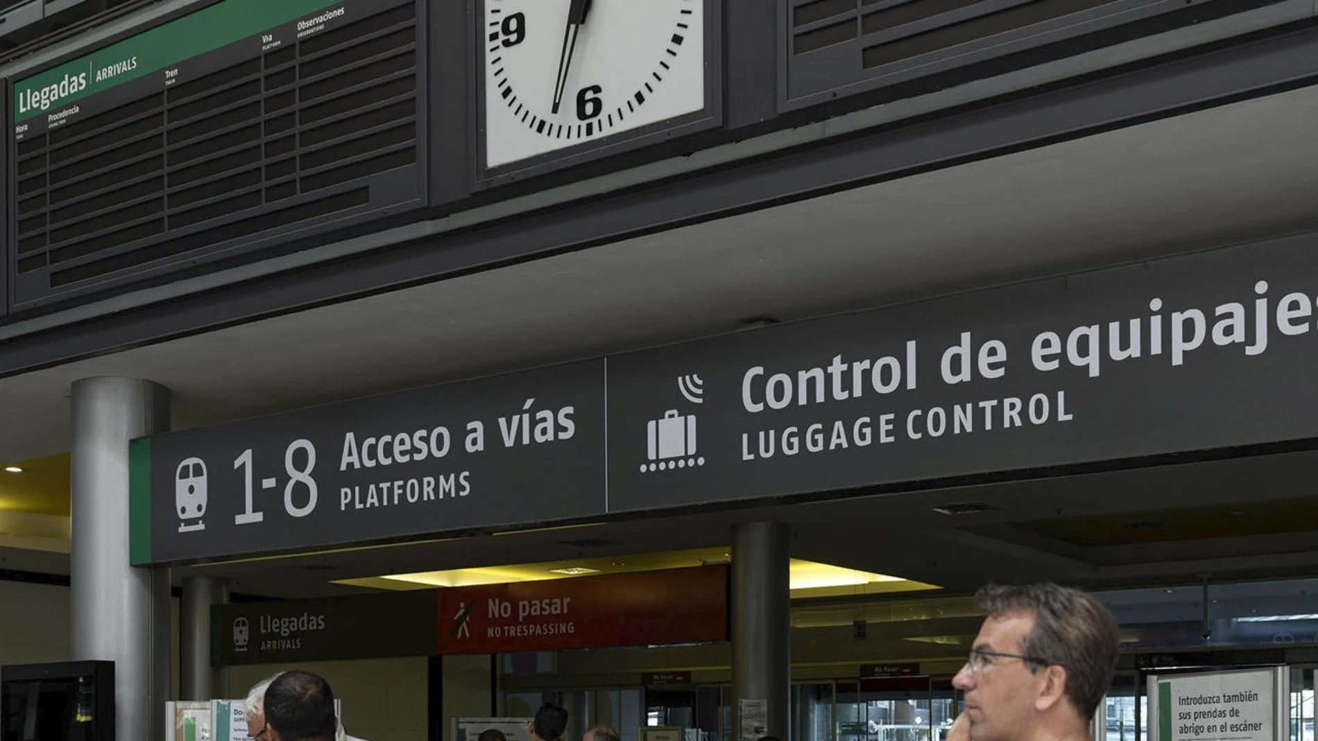 Estación de tren en Málaga