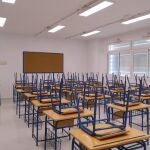 Imagen de un aula 