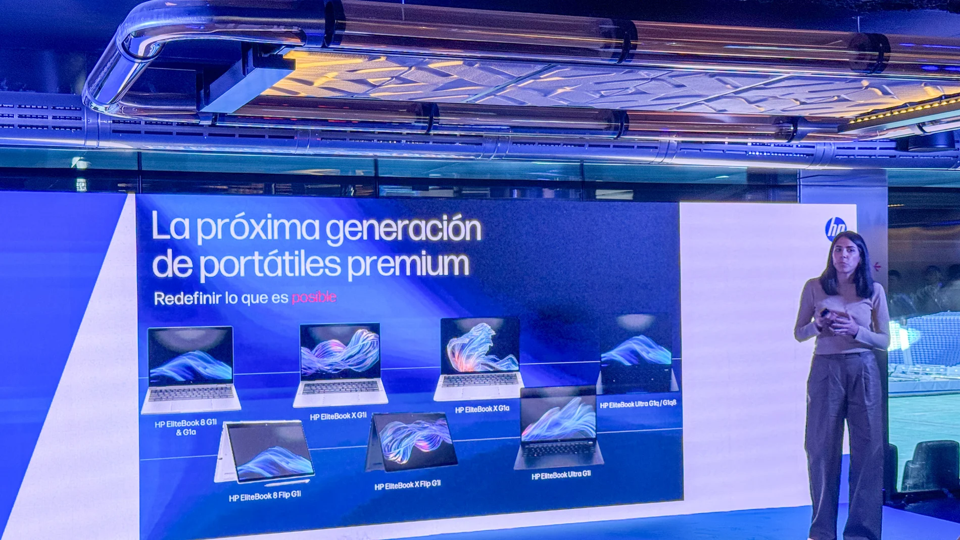 La presentación del portfolio de trabajo de HP ha sido determinante para entender la importancia de la IA en los ordenadores personales