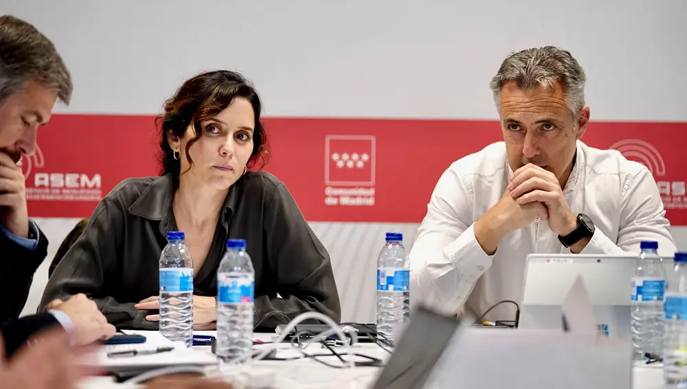 Isabel Díaz Ayuso en el comité asesor del PLATERCAM