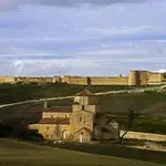 Panorámica de la localidad vallisoletana de Urueña