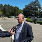 El presidente de Òmnium Cultural, Xavier Antich