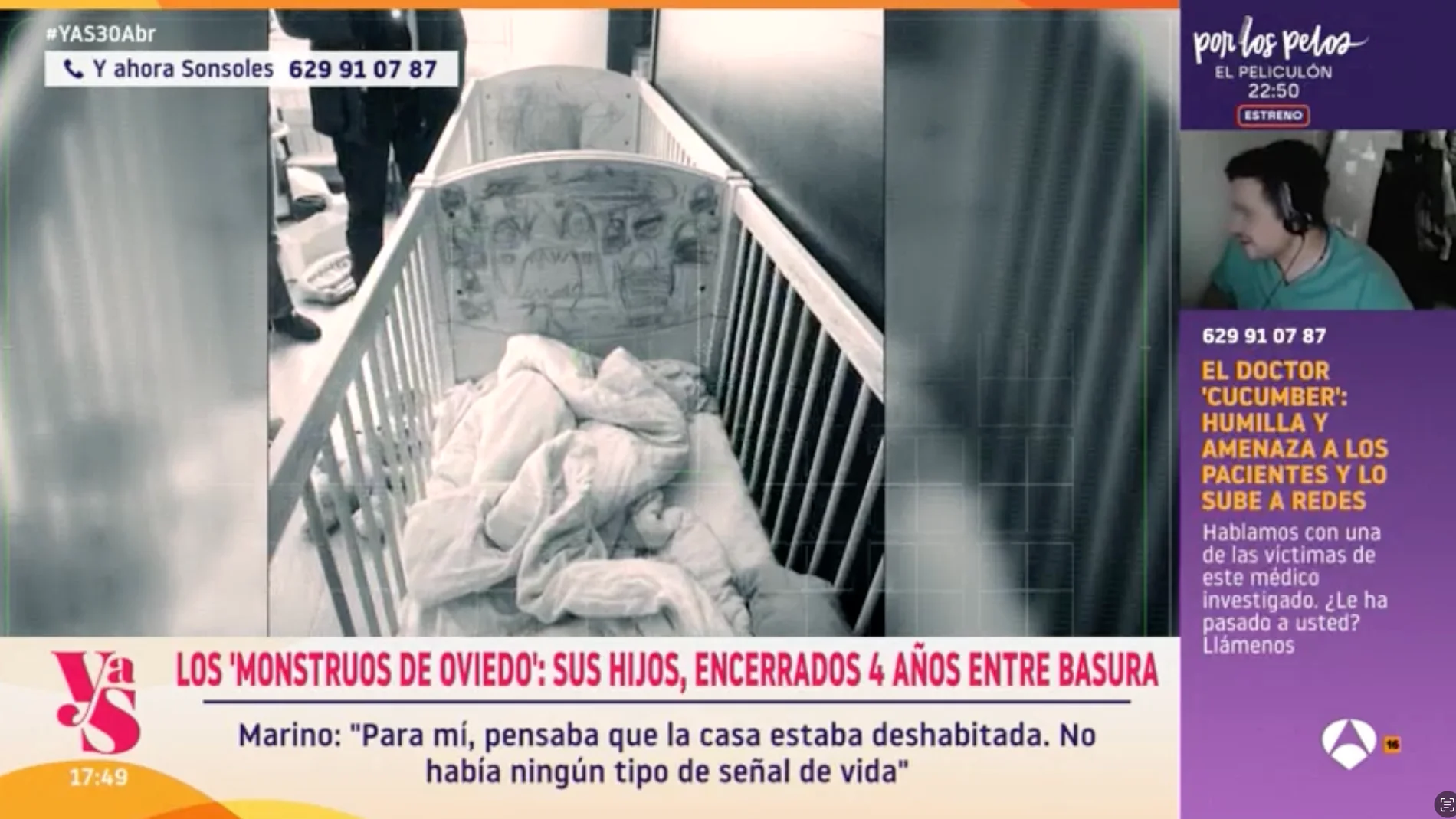 Imágenes del interior de "la casa de los horrores" de Oviedo