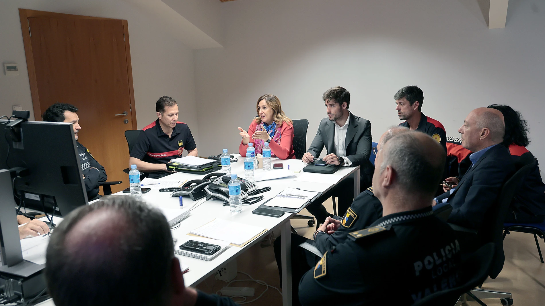 Reunión del Cecopal, el pasado martes