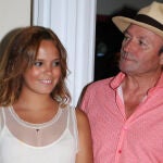 Gloria Camila y Amador Mohedano en una imagen de archivo