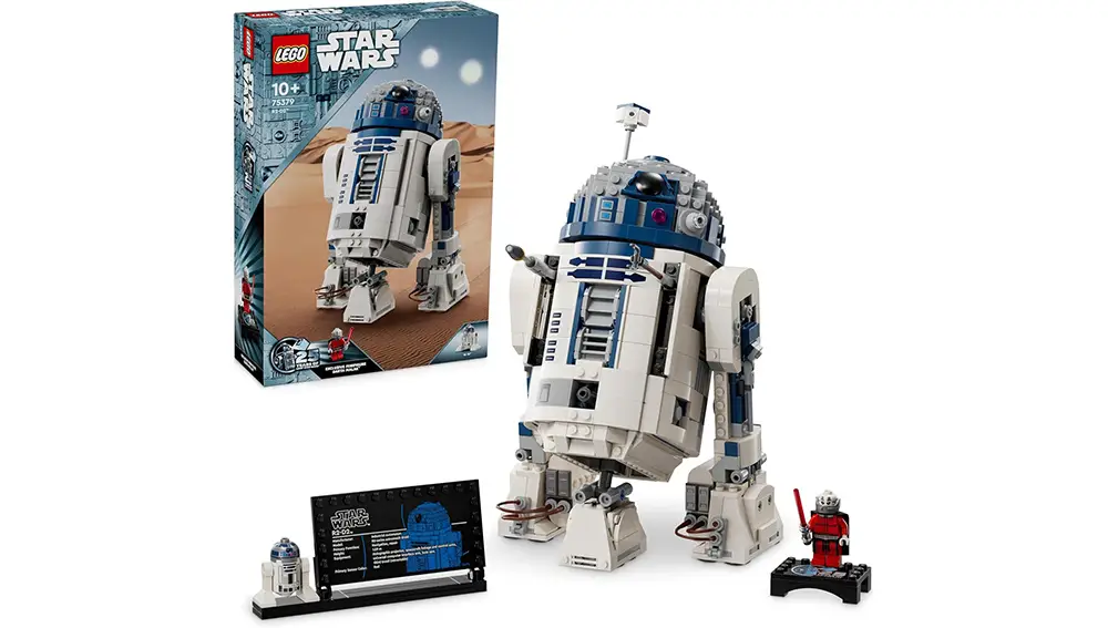 Esta figura está inspirada el R2-D2, ese droide astromecánico que hemos visto en numerosas entregas