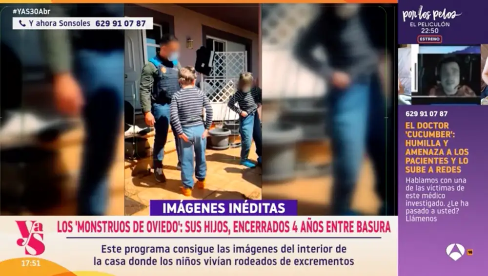Imágenes del interior de "la casa de los horrores" de Oviedo en 'Y ahora Sonsoles'