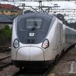 Salida un tren de Renfe