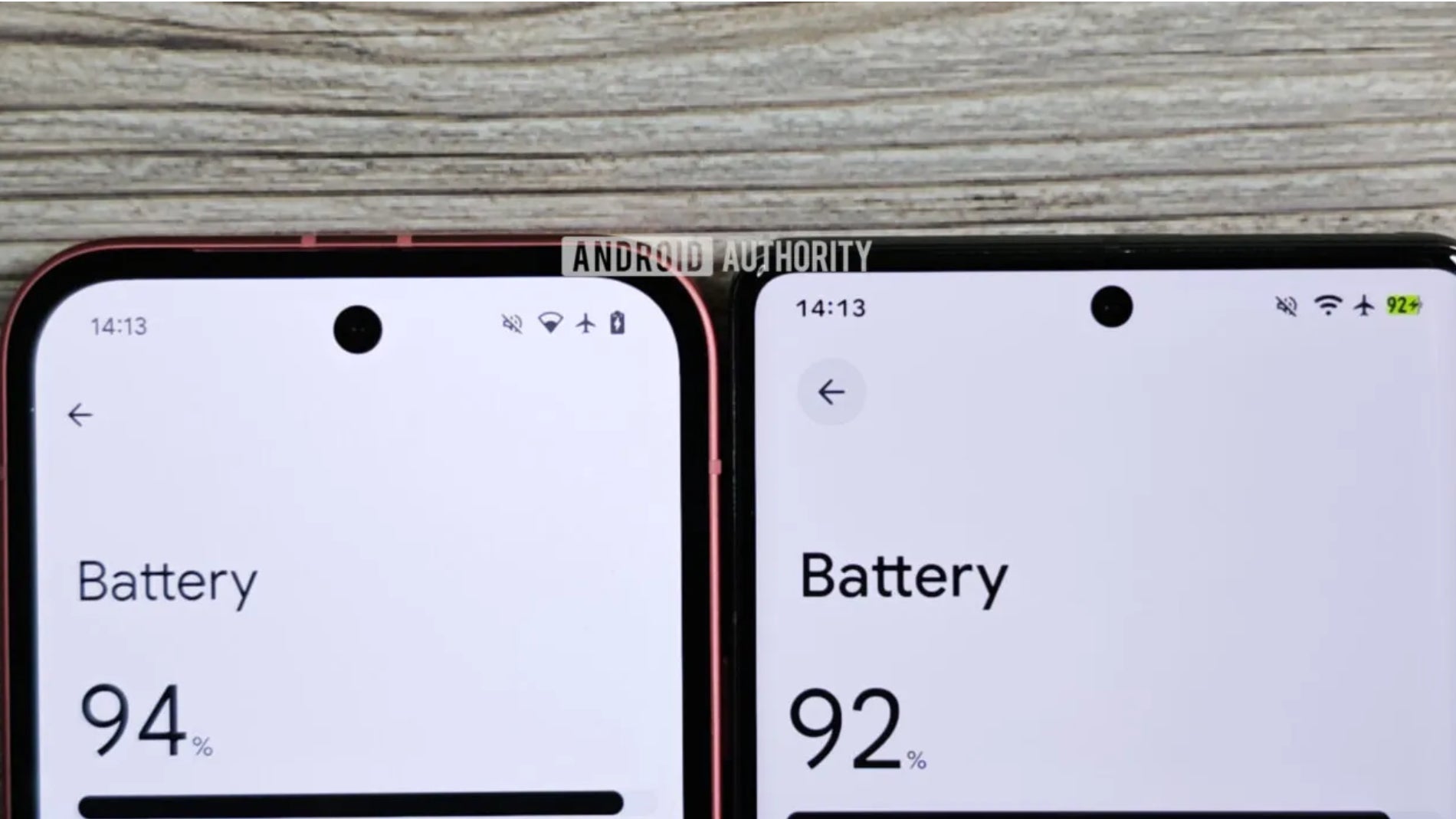 El nuevo icono de batería de Android se tiñe de un fondo verde cuando el móvil está cargando