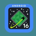 El logo de Android 16, la próxima versión del sistema operativo para móviles de la gran G