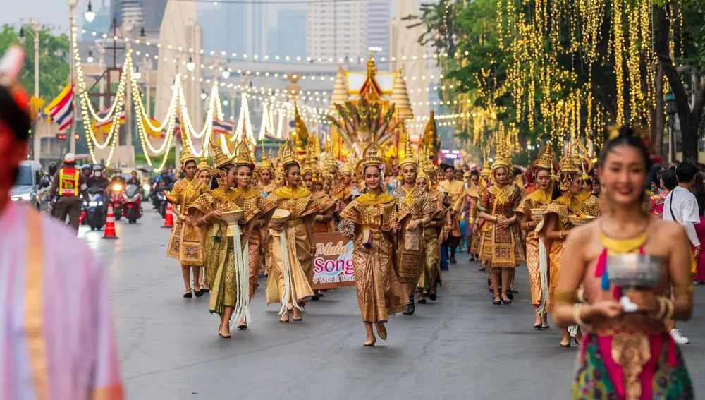 Desfile del Festival de Songkran