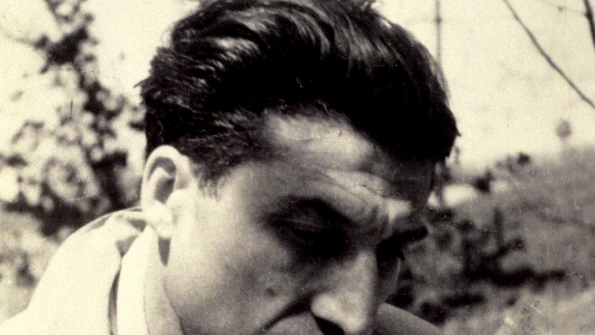 Portrait de Cesare Pavese (1908-1950).