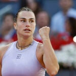 Sabalenka sumó su tercer triunfo en Madrid