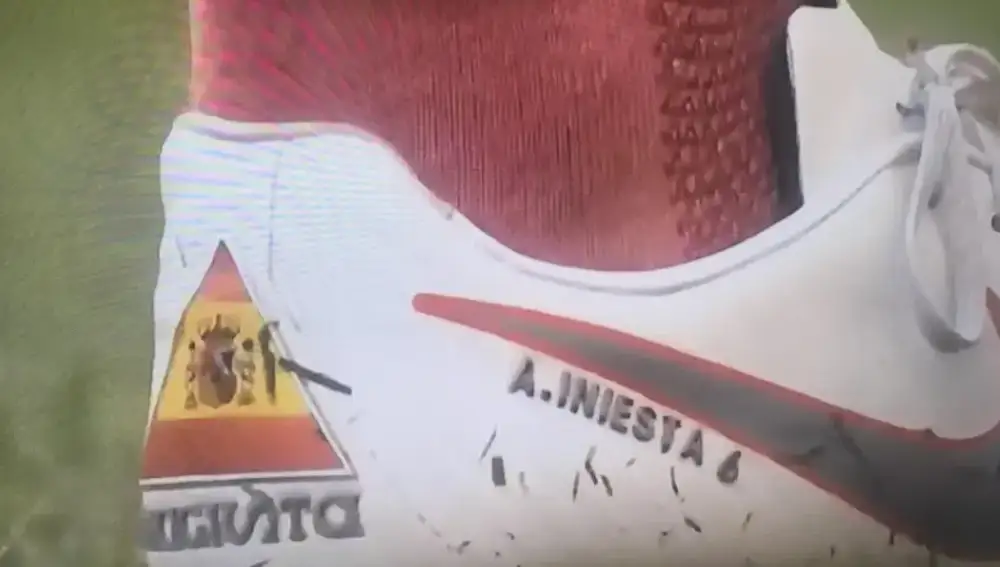 Las botas de Iniesta con el Vissel Kobe