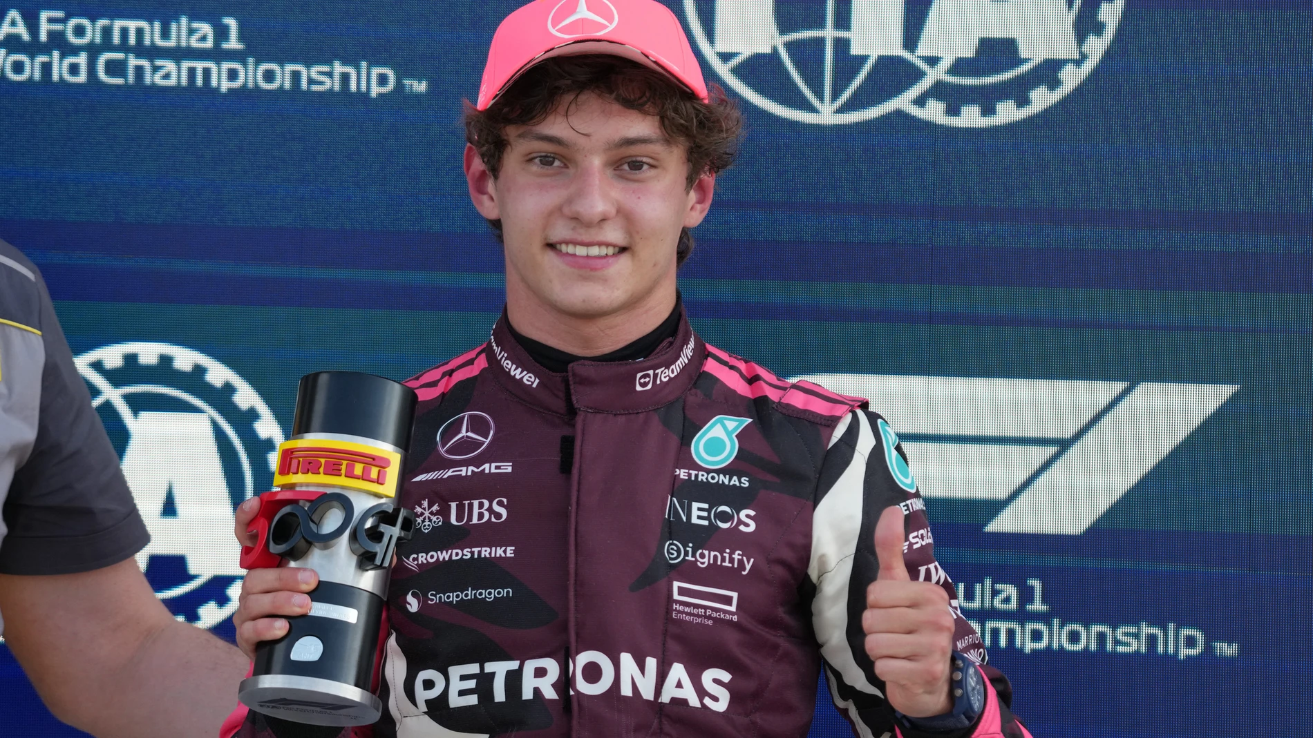 Kimi Antonelli, con 18 años, partirá desde la "pole" en el sprint de Miami