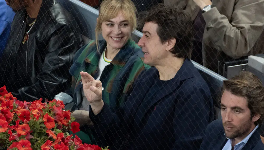 El look de Marta Hazas en el tenis.