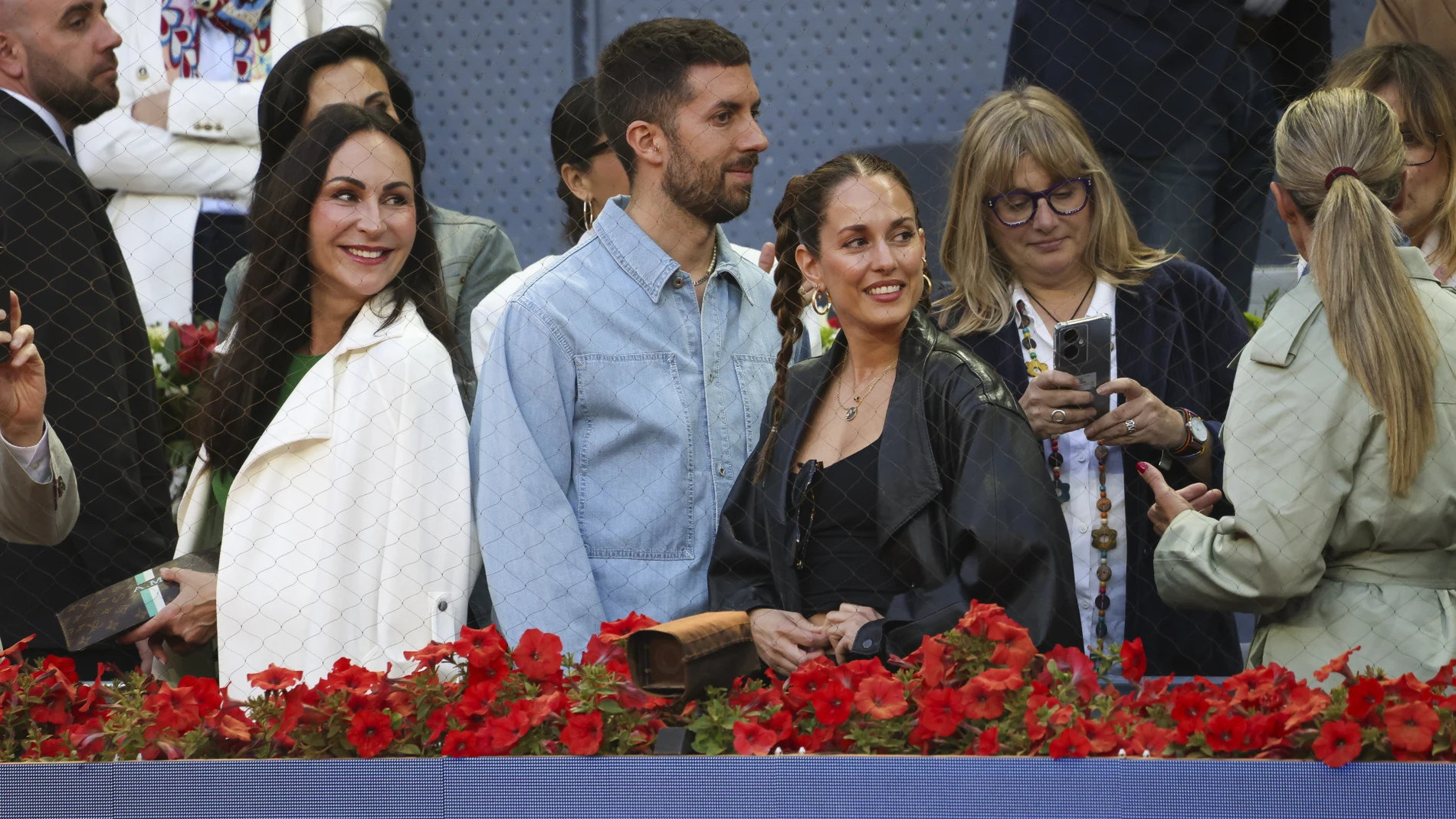 Silvia Alonso en el Mutua Madrid Open.