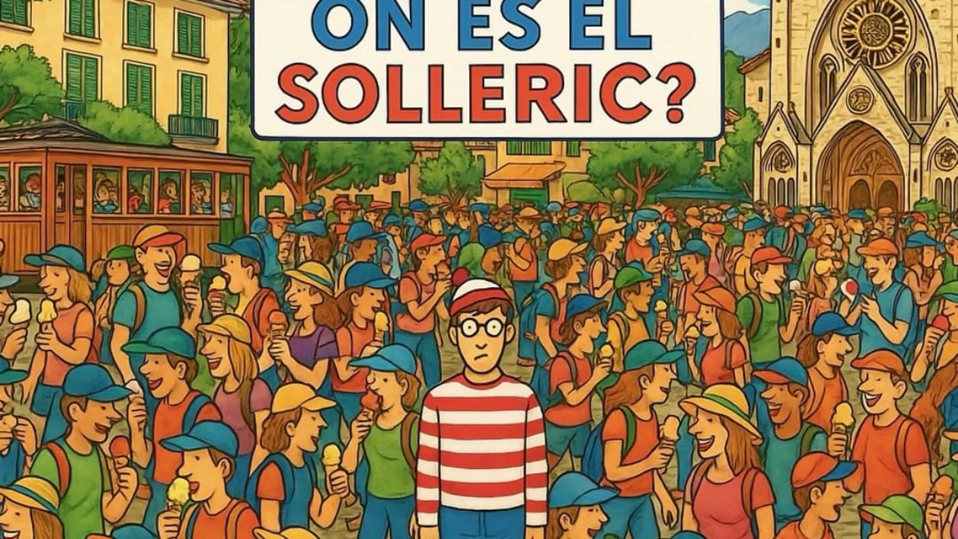 'Welcome to Sollerland': Sóller protesta con Inteligencia Artificial contra la masificación turística