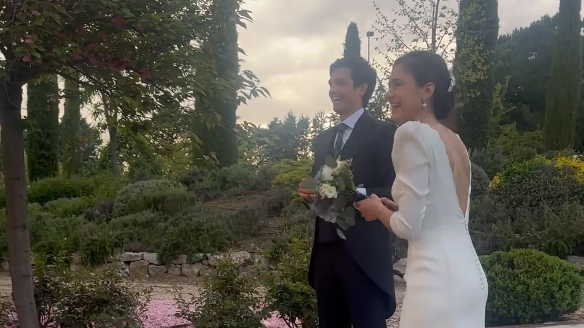 La boda de Natalia Butragueño y Samuel Poutignat