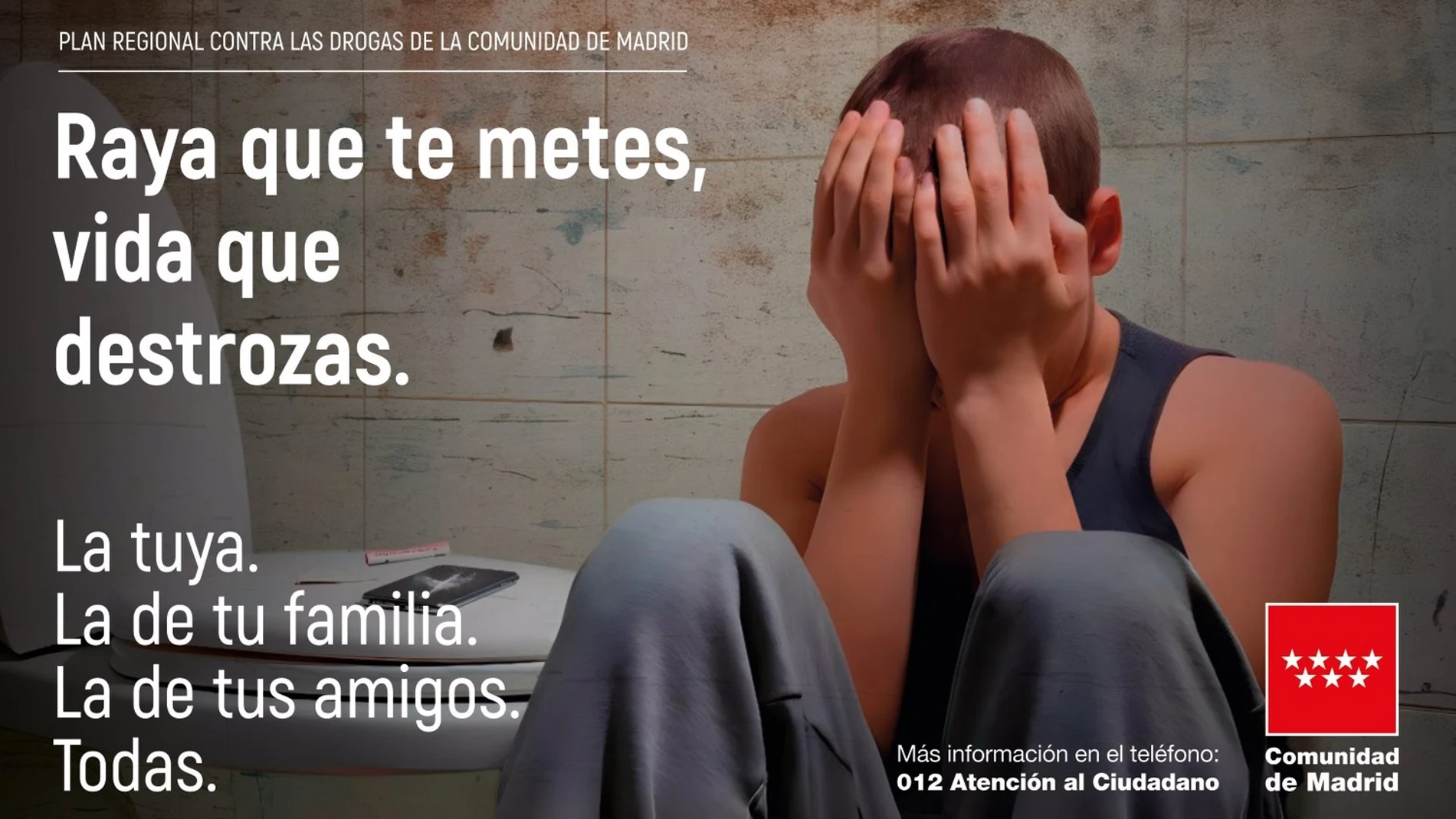 Madrid reparte 1.700 carteles-espejos para que los jóvenes