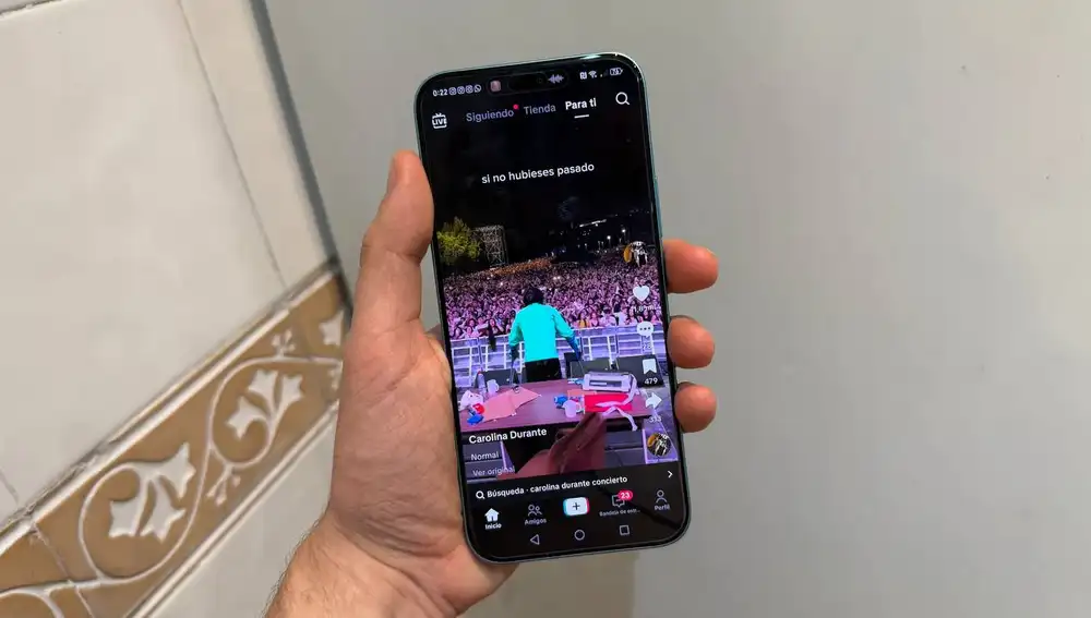 El rendimiento de la pantalla es bueno