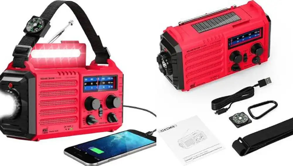 Radio de emergencia HOLA-CR1009 de Eoxsmile.