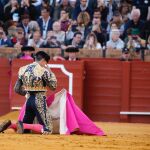 Escribano, a portagayola esta semana en Sevilla con la corrida de Victorino Martín