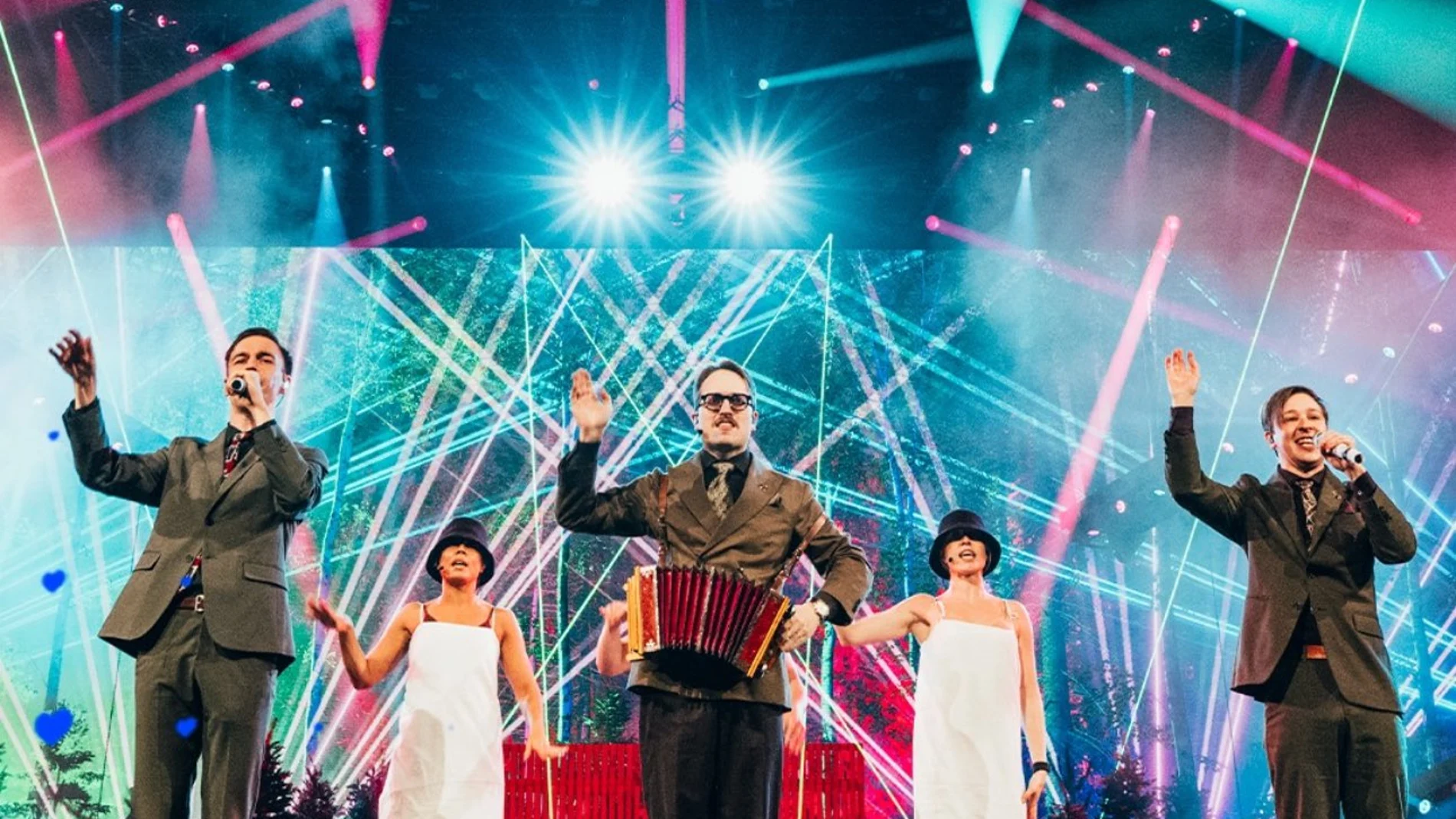 Primer ensayo de Suecia en Eurovisión 2025