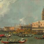 "El regreso del Bucintoro en el día de la Ascensión", de Canaletto
