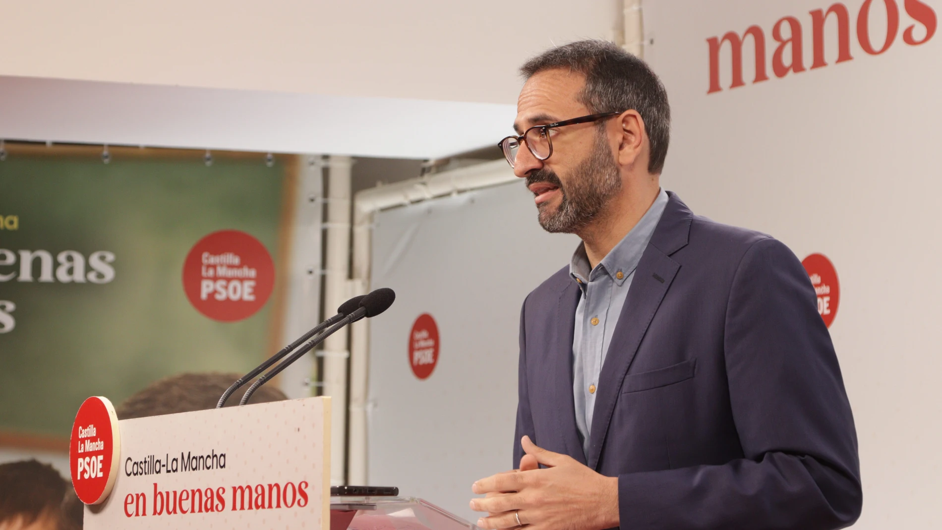 El secretario de Organización del PSOE de Castilla-La Mancha y diputado nacional, Sergio Gutiérrez