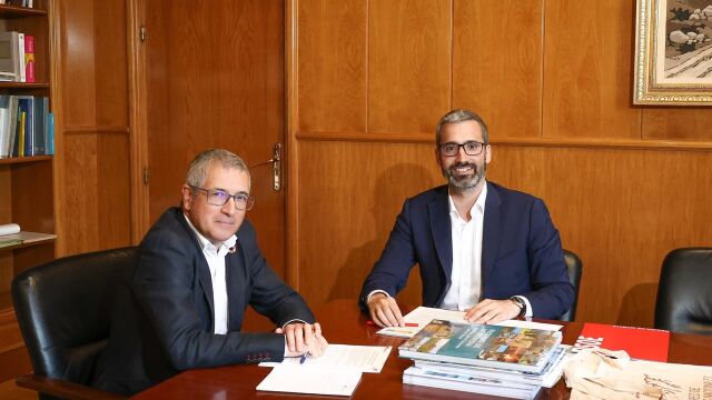 MURCIA.-Agua.- Lucas (PSRM) defiende que el trasvase Tajo-Segura es "irrenunciable" en una reunión con Hugo Morán