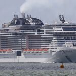 Crucero MSC Virtuosa en el que fue hallado un hombre muerto