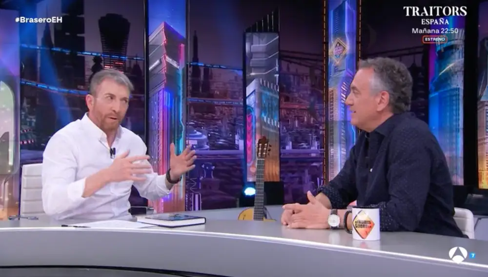 Roberto Brasero en 'El Hormiguero'