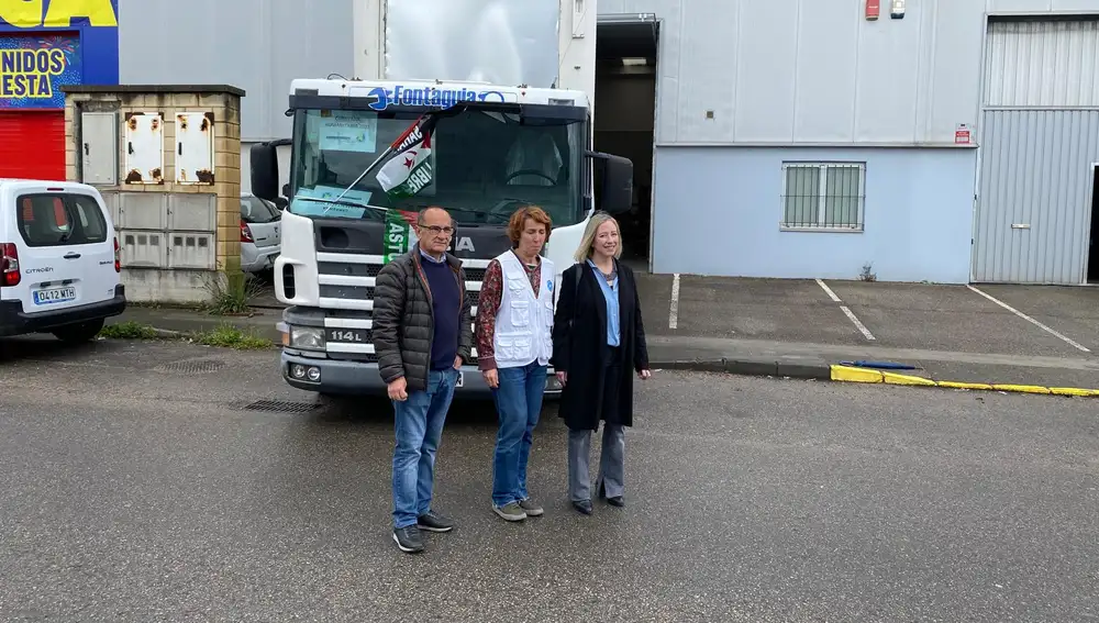 Presentación de la caravana al Sáhara.