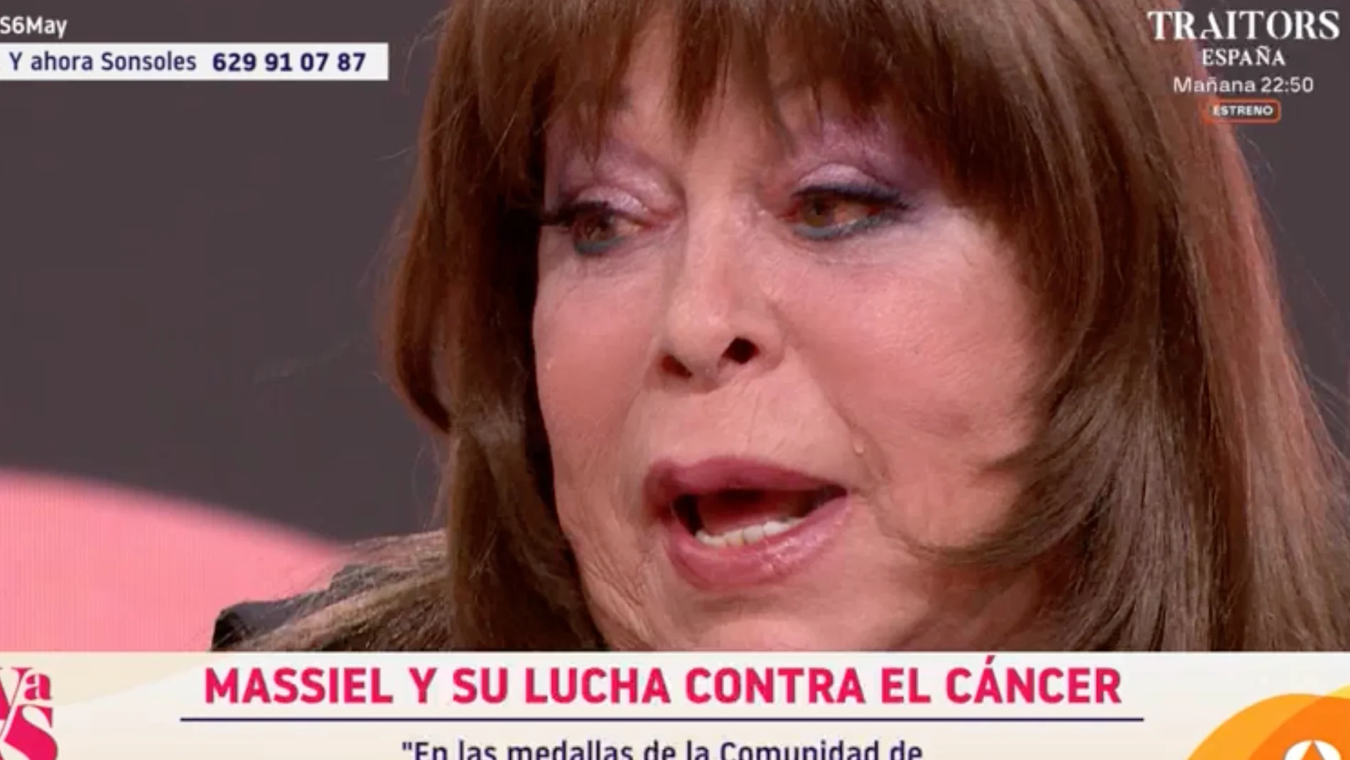 Captura de Massiel en 'Y ahora Sonsoles'