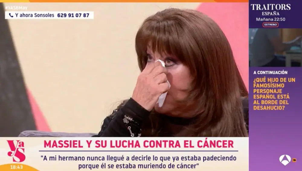 Captura de Massiel en 'Y ahora Sonsoles'